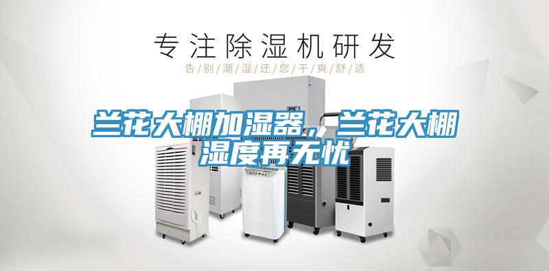 蘭花大棚加濕器，蘭花大棚濕度再無憂