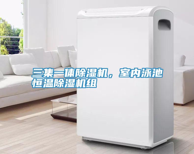 三集一體除濕機，室內泳池恒溫除濕機組