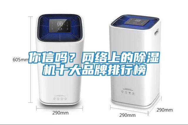 你信嗎？網(wǎng)絡(luò)上的除濕機(jī)十大品牌排行榜