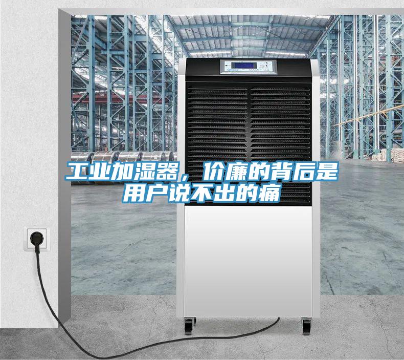 工業(yè)加濕器，價廉的背后是用戶說不出的痛