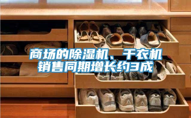 商場的除濕機(jī)、干衣機(jī)銷售同期增長約3成