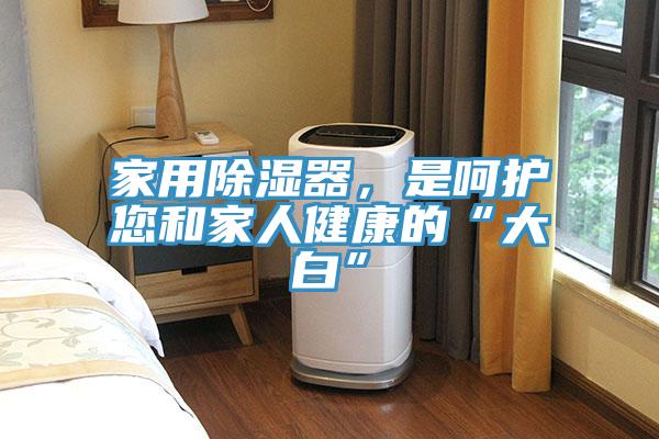 家用除濕器，是呵護(hù)您和家人健康的“大白”