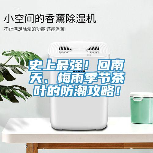 史上最強(qiáng)！回南天、梅雨季節(jié)茶葉的防潮攻略！