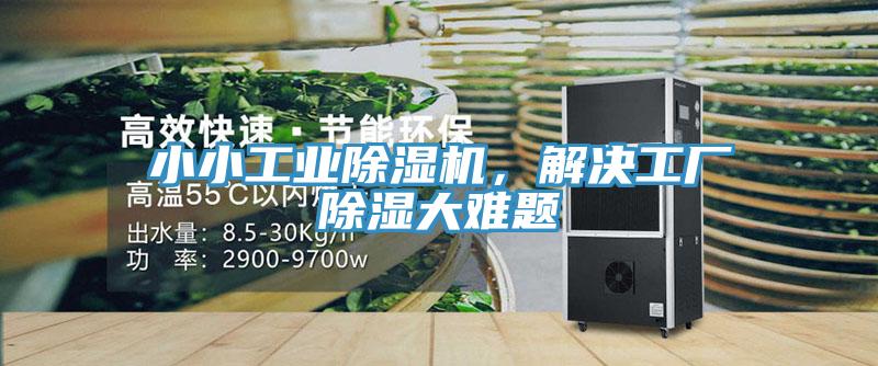 小小工業(yè)除濕機，解決工廠除濕大難題