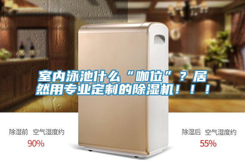 室內(nèi)泳池什么“咖位”？居然用專業(yè)定制的除濕機(jī)?。?！