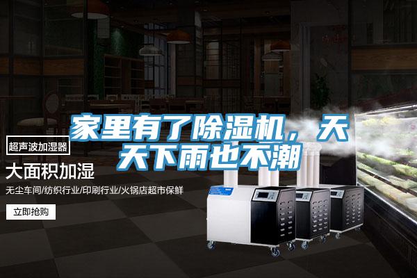 家里有了除濕機(jī)，天天下雨也不潮