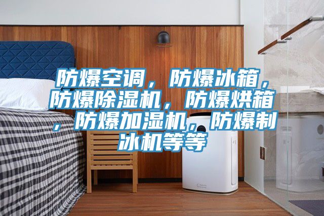 防爆空調(diào)，防爆冰箱，防爆除濕機(jī)，防爆烘箱，防爆加濕機(jī)，防爆制冰機(jī)等等