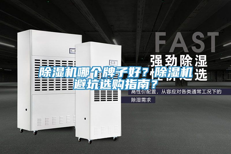 除濕機哪個牌子好？除濕機避坑選購指南？