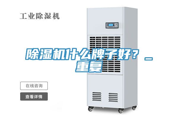 除濕機(jī)什么牌子好？_重復(fù)