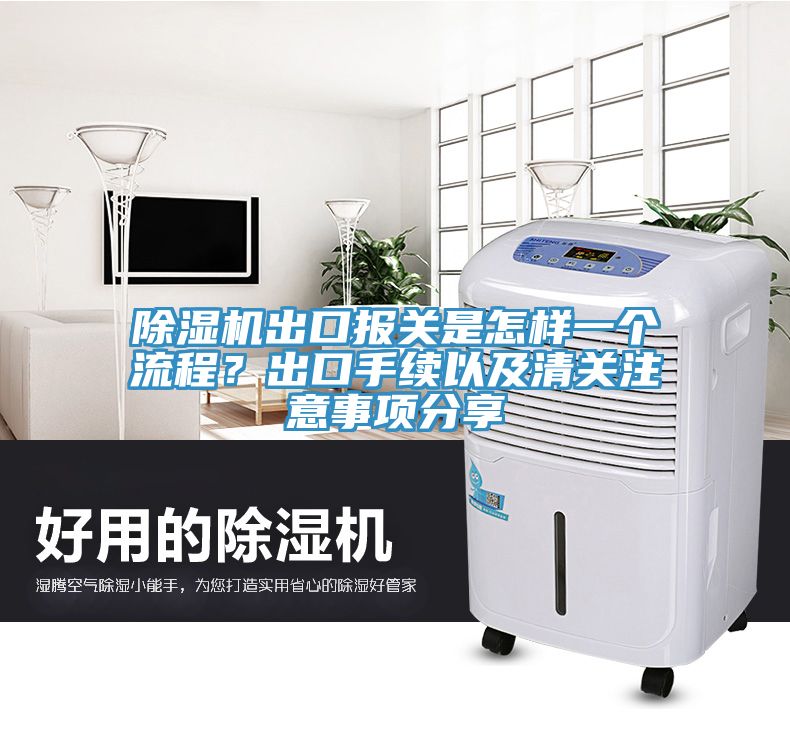 除濕機(jī)出口報(bào)關(guān)是怎樣一個(gè)流程？出口手續(xù)以及清關(guān)注意事項(xiàng)分享