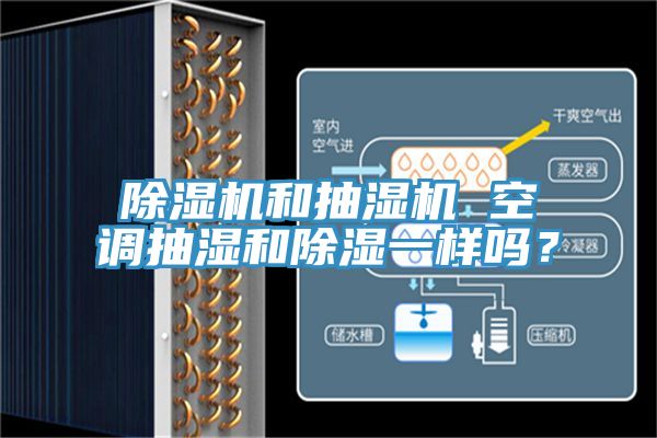 除濕機和抽濕機 空調(diào)抽濕和除濕一樣嗎？