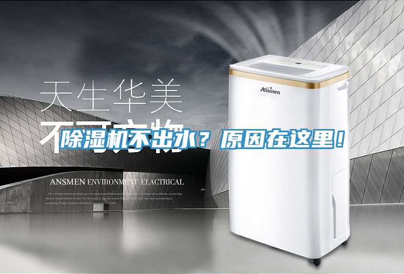 除濕機不出水？原因在這里！
