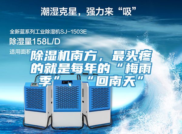 除濕機(jī)南方，最頭疼的就是每年的“梅雨季”、“回南天”