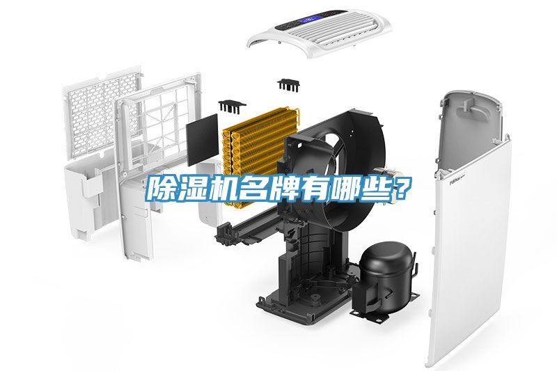 除濕機名牌有哪些？
