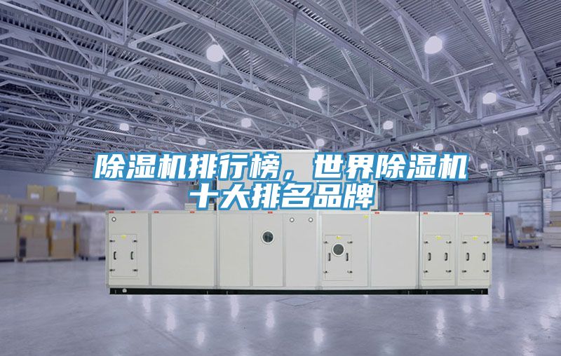除濕機排行榜，世界除濕機十大排名品牌