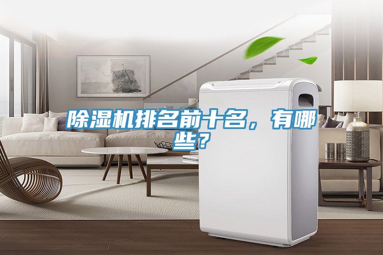 除濕機排名前十名，有哪些？