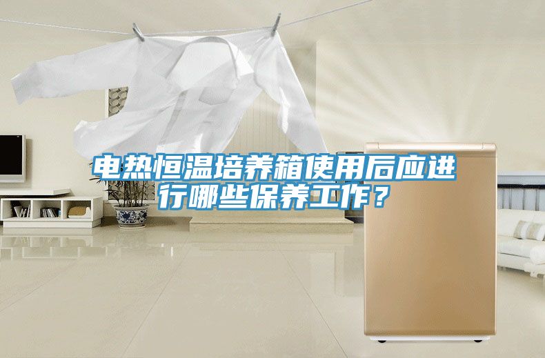 電熱恒溫培養(yǎng)箱使用后應(yīng)進(jìn)行哪些保養(yǎng)工作？