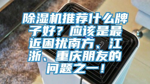 除濕機(jī)推薦什么牌子好？應(yīng)該是最近困擾南方、江浙、重慶朋友的問(wèn)題之一！
